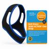 Acusnore MAX Action Anti Snoring Chin Strap  Adjustable, Comfortable Snore Stopper  Natural Snoring Aid for Better Sleep, Jaw Support, Breathable Neoprene, Universal Fit view 1
