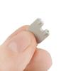 JB White 6 Pieces ProWax Wax Guards for Hearing aids Suitable for Oticon and Bernafon Speakers, 1x Dispenser Disk with 6 Tools and 6 Filters, Gray view 4