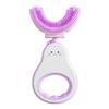 Uposao Kids U Shaped Toothbrush, 360 Oral Teeth Care Kids Toothbrushes Silicone Bristles Massage Gums Cleaning Whole Mouth Toothbrush Manual Toothbrush Oral Cleaning for Childrens 1-12 Years view 1