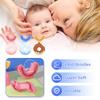 Uposao Kids U Shaped Toothbrush, 360 Oral Teeth Care Kids Toothbrushes Silicone Bristles Massage Gums Cleaning Whole Mouth Toothbrush Manual Toothbrush Oral Cleaning for Childrens 1-12 Years view 4