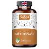 Nattokinase 2,000 FU per Capsule - High-Strength 240 Nattokinase Capsules from Fermented Natto Soybeans - 8 Months Supply - Non-GMO, Natural & Vegan- Laboratory Tested - Raibu view 1