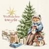 IHR Ideal Home Range - Paper Napkins Winter WNSCHE Cream 20 St. Lunch Napkins 33 cm x 33 cm / 13 inch x 13 inch view 1