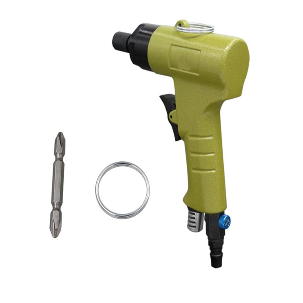 Reversible Type 1/4" Air Screwdriver Gun Impact Screw Driver Tool,Bolt capacity 4-6mm,10000rpm Industry Professional Screw Driver