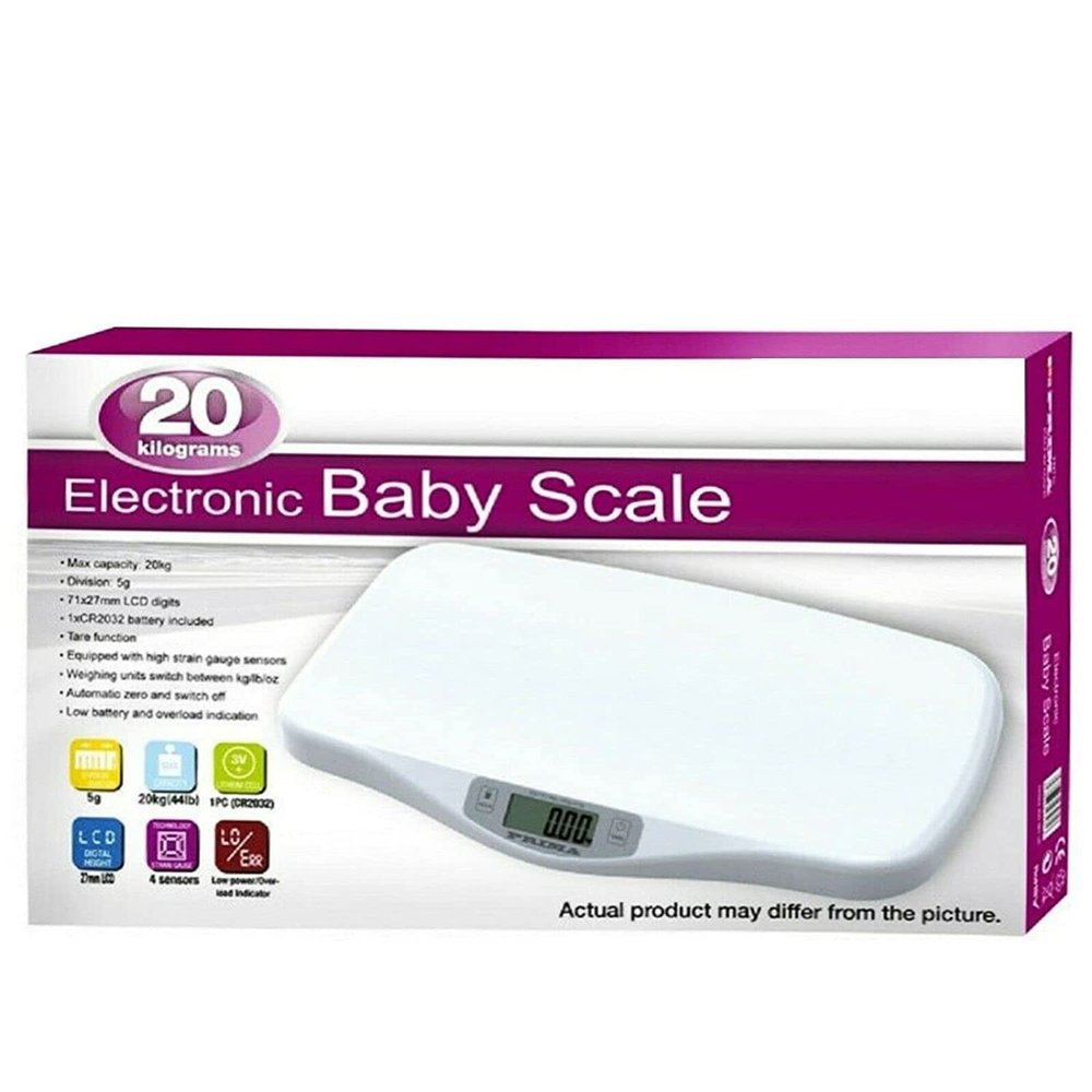 Vision4ever 20KG Digital Home Electronic Toddler Weighing Scales Infant PET Bathroom Easy to Use