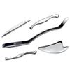 5 Pcs Iastm Gua Sha Set, Medical Grade Stainless Steel Iastm Instruments for Soft Tissue Mobilization and Reduce Muscle Pain, Professional Massage Tool view 1