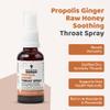 Bee and You Propolis Ginger Raw Honey Soothing Throat Spray, Ultra Pure, Immune Support Supplement, Oral Health, Antioxidants, Keto, Paleo, Gluten-Free, 30ml view 2