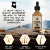Striking Viking Beard Growth Oil with Biotin - 60 ml, Vanilla - Beard Serum for Smooth Grooming - Facial Hair Growth Oil with Argan & Jojoba - Hair Serum for Hydration & Smoothness view 4