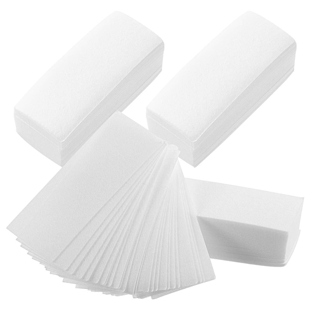 400PCS Wax Strips for Legs, Bikini, and Eyebrows - Muslin Paper Strips, 3.8x10cm (Small Size)