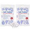HSD 10 kg Salt Tablets, water softener tablets 10kg, Food Grade, Compatible to All Water Softener Machines, salt tablet water softener, 100% Genuine British Salt Tablet (2 Bags, 10 KG) view 1