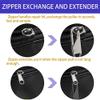 10PCS Replacement Zipper Slider Zipper Repair Kit Puller for Clothing Zip Fixer for Bag Backpack Zipper Pull Sewing Accessories-Spain,5PCS Gold view 3