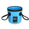Foldable Blue Bucket, 20L Multifunctional Folding Bowl, Outdoor Collapsible Sink, Camping Travel Bucket view 1
