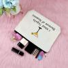 Tequila Makeup bag Tequila Gifts for Women Tequila Lover Gift Ideas Cosmetic Bag Drinking Lovers Gift Funny Birthday Gift for Best Friend Valentines Day Housewarming Gift Travel Cosmetic Pouch view 4