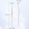 Dental Floss Picks, Clean Dental Flossers Kit (1 Handles & 120 Refills) view 2