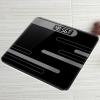 ZGJYSP Weighing Scale Weight Scale Electronic Body Weighing Bathroom Scale Digital High Measuring Recharge LCD Display Mini Weight Scale Electronic Scale(Color:Piano Black)(Piano Black) view 3