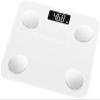 ZGJYSP Weighing Scale Weight Scale Smart Electronic LED Digital Weight Scale Weight Scale Bluetooth APP Android IOS Electronic Scale(Color:White)(White) view 1