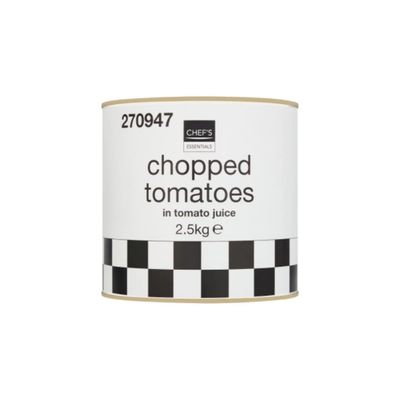 Chef's Essentials Chopped Tomatoes in Tomato Juice 2.5kg x 6