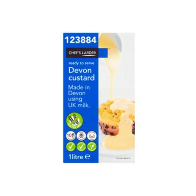 Chef's Larder Devon Custard 1 Litre x 12