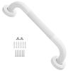 12 Inch Anti Slip Shower Grab Bar Oil Rubbed White, Munzong Bathroom Grab Bar, Knurled Bathroom Balance Bar,Safety Hand Rail Support Handicap Elderly Injury Senior Assist Bath Handle view 1
