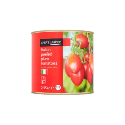 Chef's Larder Italian Peeled Plum Tomatoes 2.55kg x 6