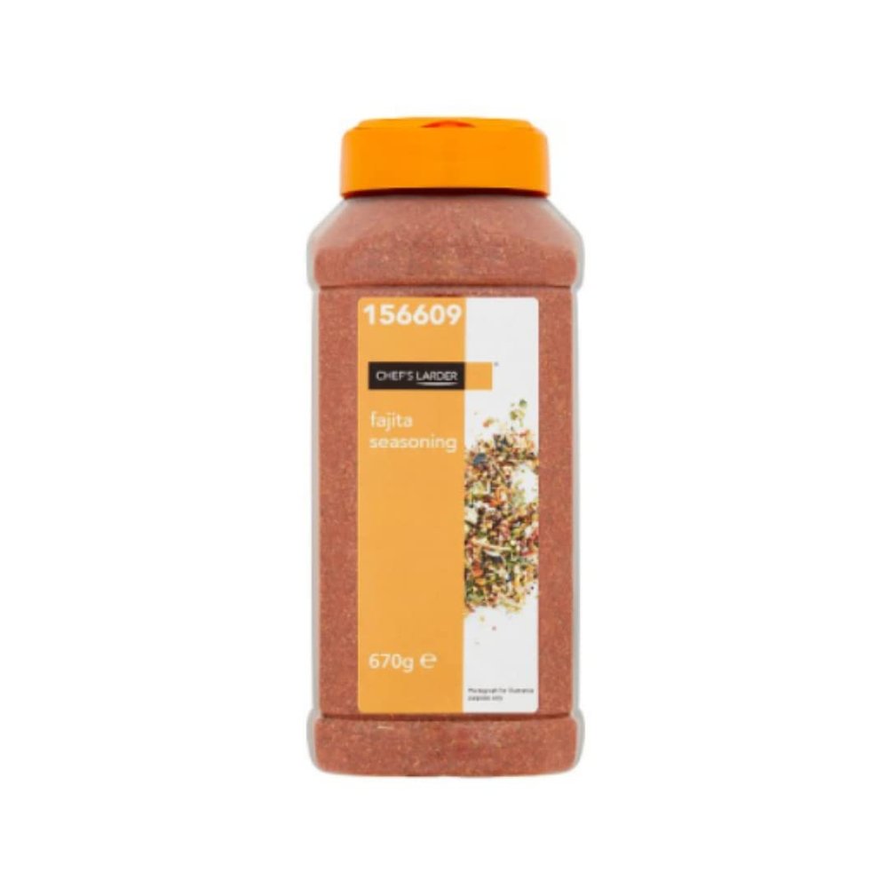 Chef's Larder Fajita Seasonings 670g x 6