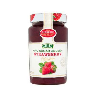 Stute No Sugar Added Strawberry Extra Jam 430gr x 6 case