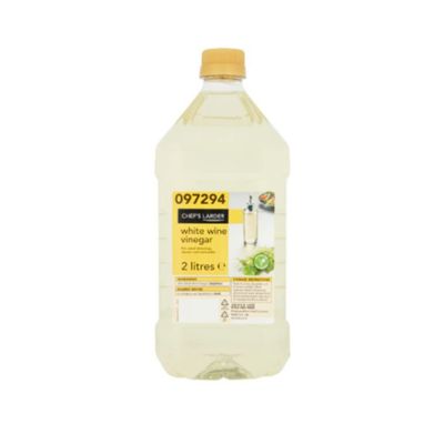 Chef's Larder White Wine Vinegar 2 Litres x 6