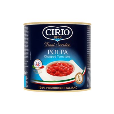 Cirio Polpa Chopped Tomatoes 2500g x 6