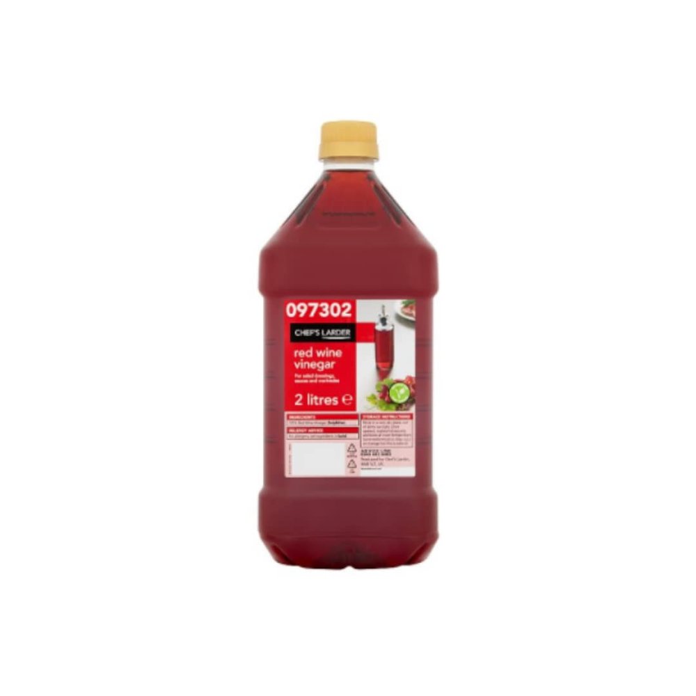 Chef's Larder Red Wine Vinegar 2 Litres x 6