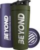 Beyond Shakers Insulated Metal Protein Shaker, Stainless Steel Supplement Bottle - BPA Free for Gym 735ml in Forest Green view 1
