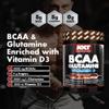 NXT Nutrition BCAA, Glutamine & Vitamin D | BCAAs Amino Acids with Vitamin D3 and L-Glutamine - for Recovery, Gut Health and Muscle Protein Synthesis | 360g - 30 Servings (Cola) view 3