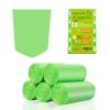 Inwaysin Trash Bags 13 Gallon Tall Kitchen Garbage Bags, Recycle Bags, Biodegradable Trash Bags, 75 Bags, Green view 1