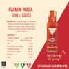 Cottage Delight - Flamin Naga Chilli Sauce - 100ml, Orange view 2