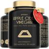 Apple Cider Vinegar Capsules with Mother - High Strength 90 Capsules 1800mg - Raw Unfiltered Apple Cider Vinegar Tablets - ACV Supplement for Women & Men - UK Keto Diet Friendly Pills That Work Fast view 1