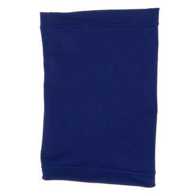 7.5" -8" Long approx Short Picc Line Arm SLEEVE Cover for Chemo, Diabetes Freestyle Libre SEVERAL PATTERNS (Navy Spandex)