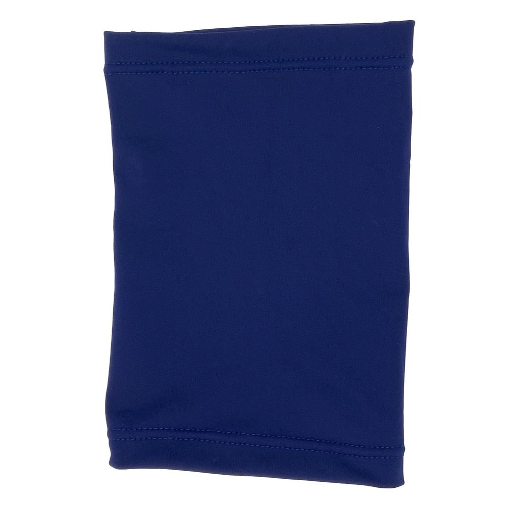 7.5" -8" Long approx Short Picc Line Arm SLEEVE Cover for Chemo, Diabetes Freestyle Libre SEVERAL PATTERNS (Navy Spandex)