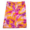 7.5" - 8" L approx Short Picc Line Arm SLEEVE Cover for Chemo, Diabetes Freestyle Libre SEVERAL PATTERNS (Lilac Leaves) view 1