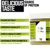 EATALIAN by AMZ BETTER Protein Pistachio Cream, Delicious Spreadable Cream with a Sweet and Unique Taste, with 94 g of Protein, Ideal on Bread, Excellent for Dubai Chocolate, 500 gr Made in Italy view 3