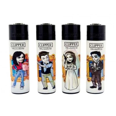Clipper Lighter, Set of 4: (Urbanitas)