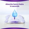 Always Discreet Women's Long Plus Incontinence Pads (22 Pads) Mega Pack, Strong Protection You Barely Feel view 3