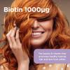 Healthspan Biotin 1,000g (6 Months Supply) | Vitamin B for Healthy Hair & Skin | Supports Macronutrient Metabolism | One-a-Day Tablets | Vegan view 3