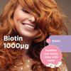 Healthspan Biotin 1,000g (6 Months Supply) | Vitamin B for Healthy Hair & Skin | Supports Macronutrient Metabolism | One-a-Day Tablets | Vegan view 4