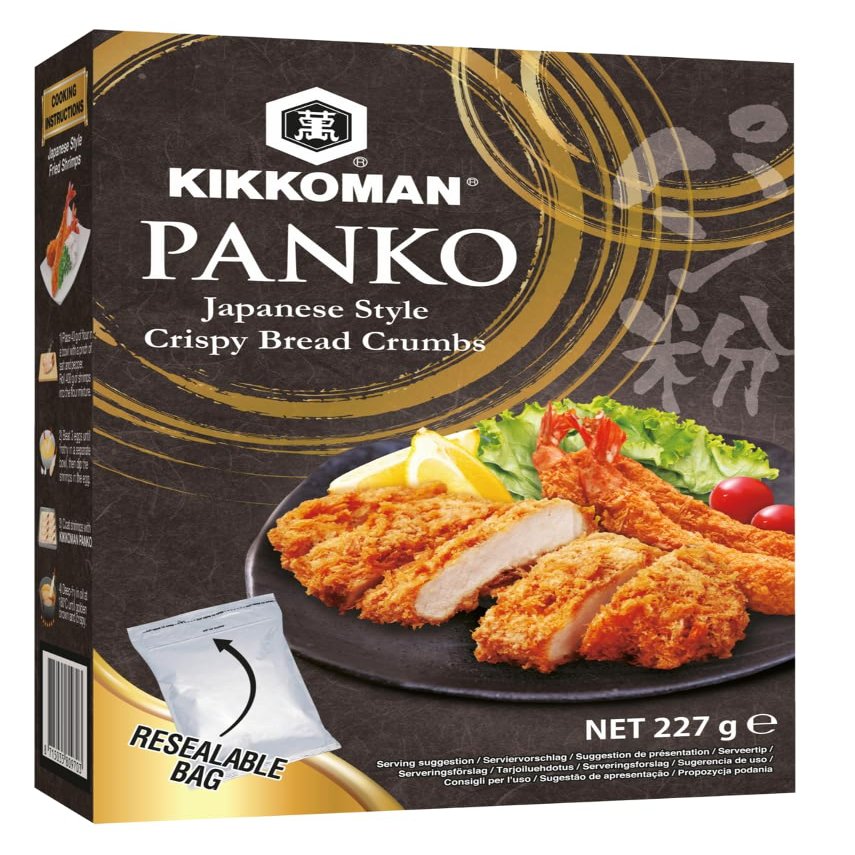 Kikkoman Panko Japanese style crispy bread crumbs 227g