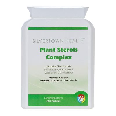 Plant Sterols Complex 60 Capsules Includes 4 Key Plant Sterols