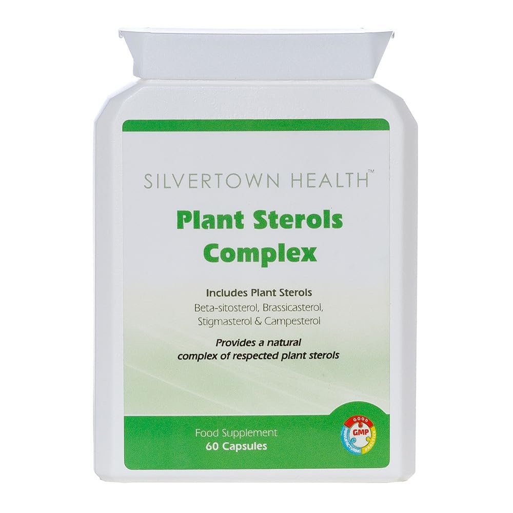 Plant Sterols Complex 60 Capsules Includes 4 Key Plant Sterols