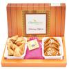 Assorted Box of Gujiyas, Farsan Samosa and Thandai view 1