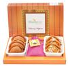 Assorted Box of Gujiyas, Dry Sweet Gujiyas and Thandai view 1