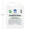 Distilled Water - 100% Pure Steam Distilled H2O - 2200ml (4 x 2.2 Litres) view 3