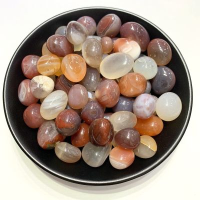 100g Natural Tumbled Carnelian Crystal Red Gravel Agate Stones,100g 15-20mm,China