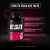 ESN Athlete Stack Women, 210 Capsules, Trace Elements and Minerals Capsules with Zinc, Magnesium and More view 3
