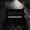 Back Wheelchair Bag,With Reflective Strips - Waterproof Oxford Wheelchair Storage Bag for Home/Outdoor/Baby Cart view 4